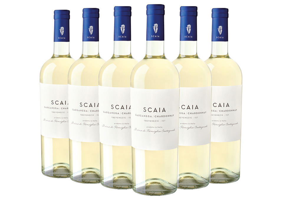 Trevenezie IGT Scaia Garganega - Chardonnay 2022 Tenuta Sant'Antonio 6 bouteilles de 0,75 ℓ