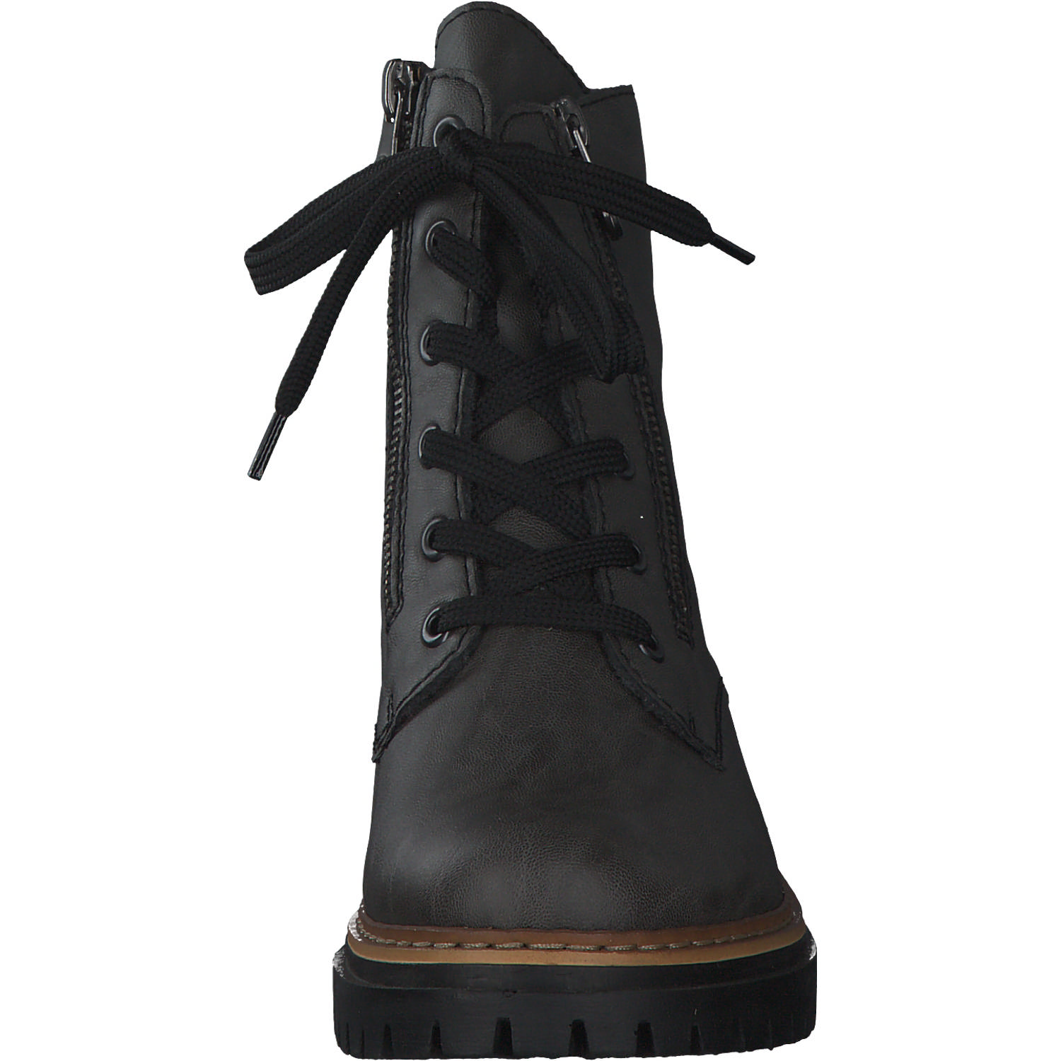 Rieker 72611, Schnürstiefeletten, Damen, Grau