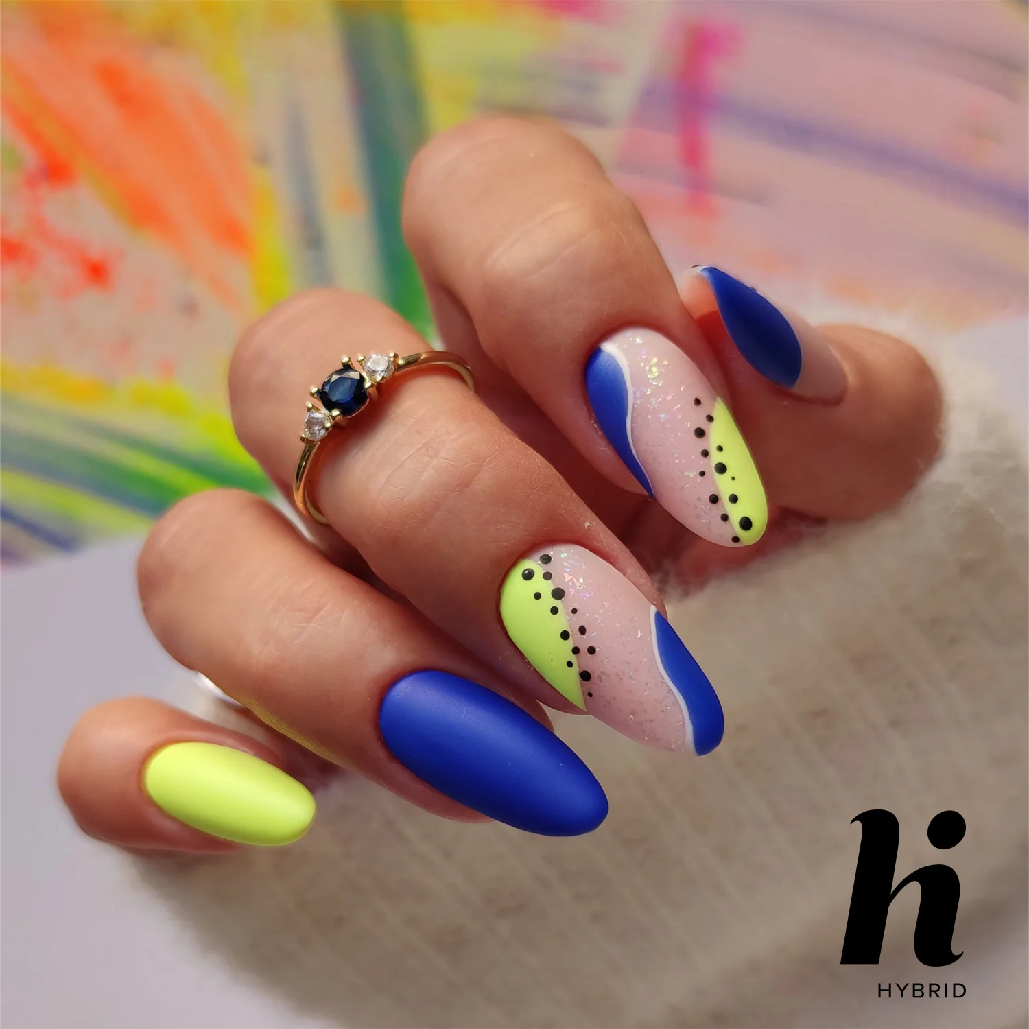 UV Gel Polish Butterflies Semi-Permanent Neglelakk - Geleffekt Neglelakk