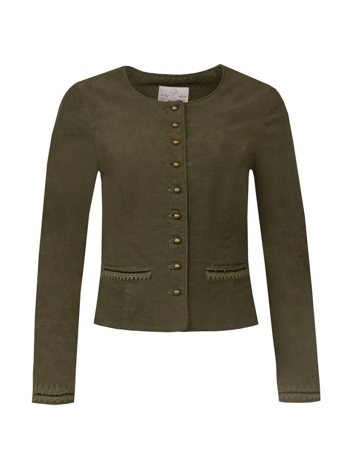 MarJo Jacke TEISING in dunkelgrün günstig kaufen 48