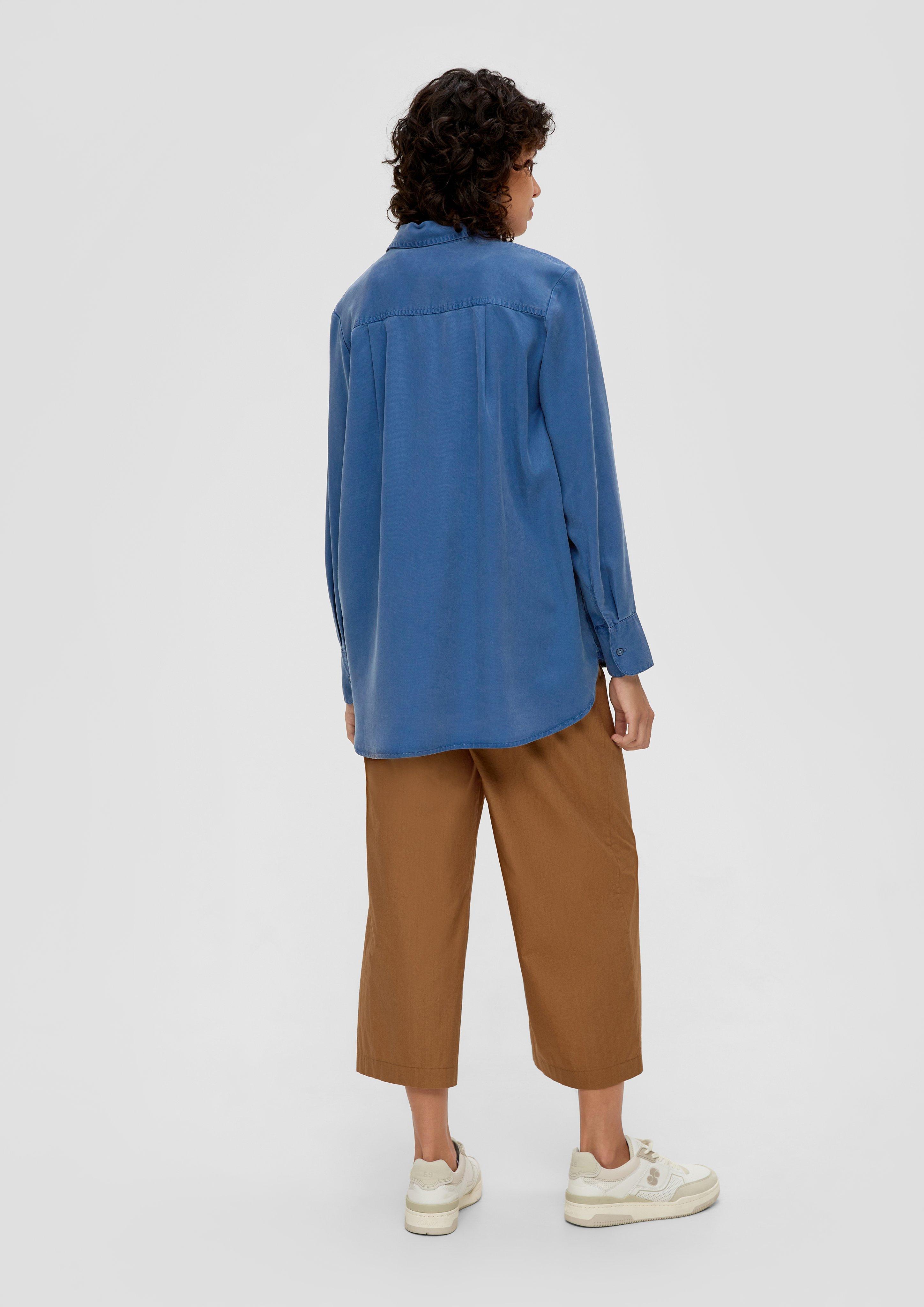 Oversize-Bluse aus Lyocell  2136215-5722