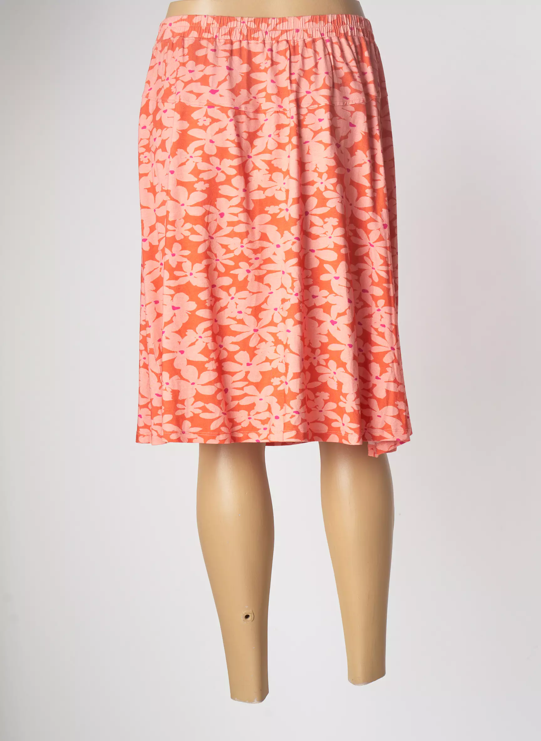 Agathe   Louise Jupes Mi Longues Femme couleur orange