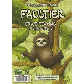 Faultier - Erw. 1: Fröhliche Ferien (Multilingual)