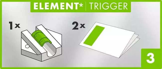 GraviTrax POWER Element Trigger - Kugelbahn-Erweiterung für Kinder ab 8 Jahren