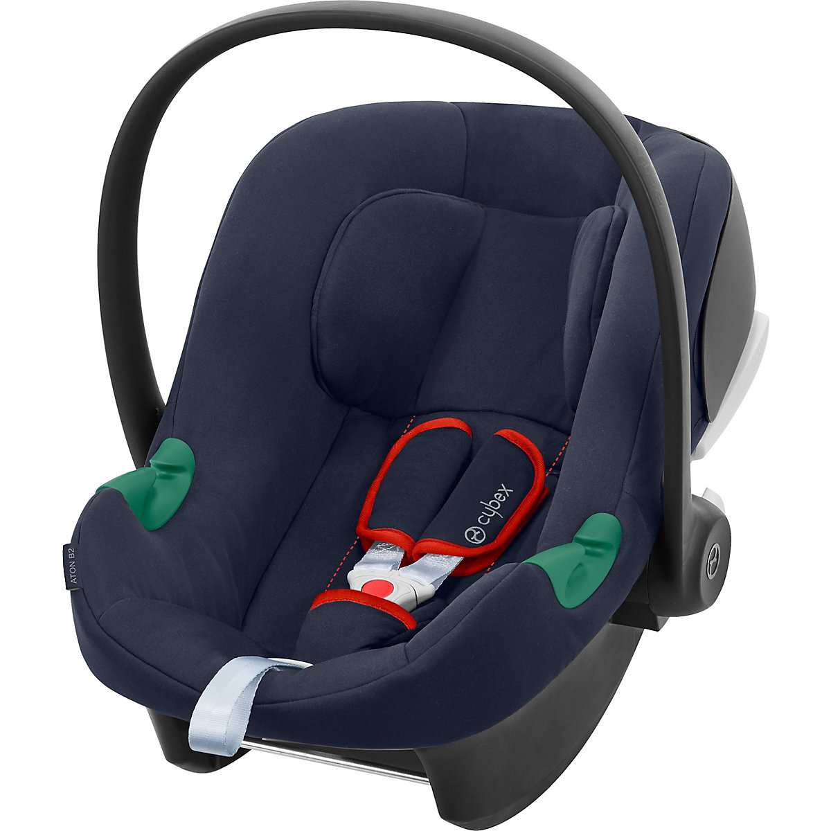 Babyschale Aton B2 i-Size inkl. Base One, Bay Blue-dark blue