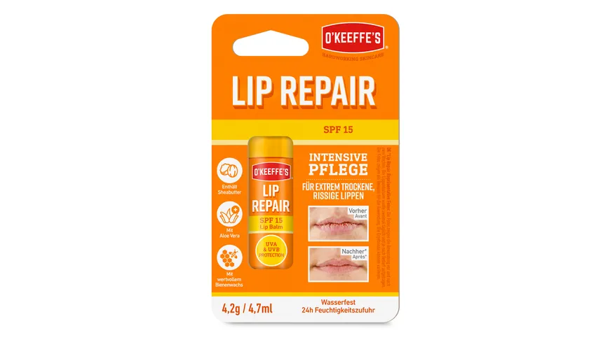 O´Keeffe´s Lip Repair Lippenbalsam LSF15 4.2 g
