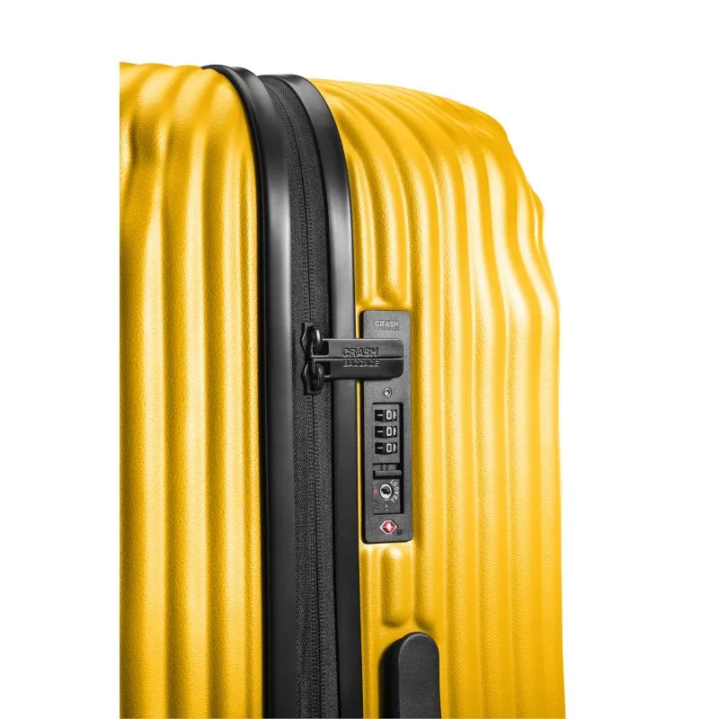 Crash Baggage Stripe Kofferset Gr. L\/M\/S - Yellow