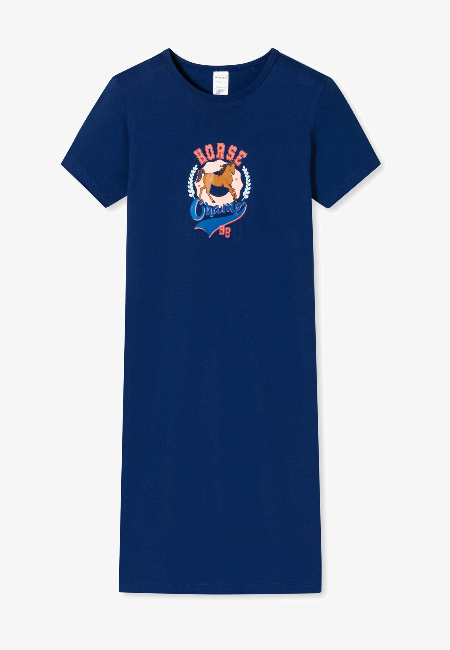 Schiesser KURZARMHORSE WORLD- Camisón