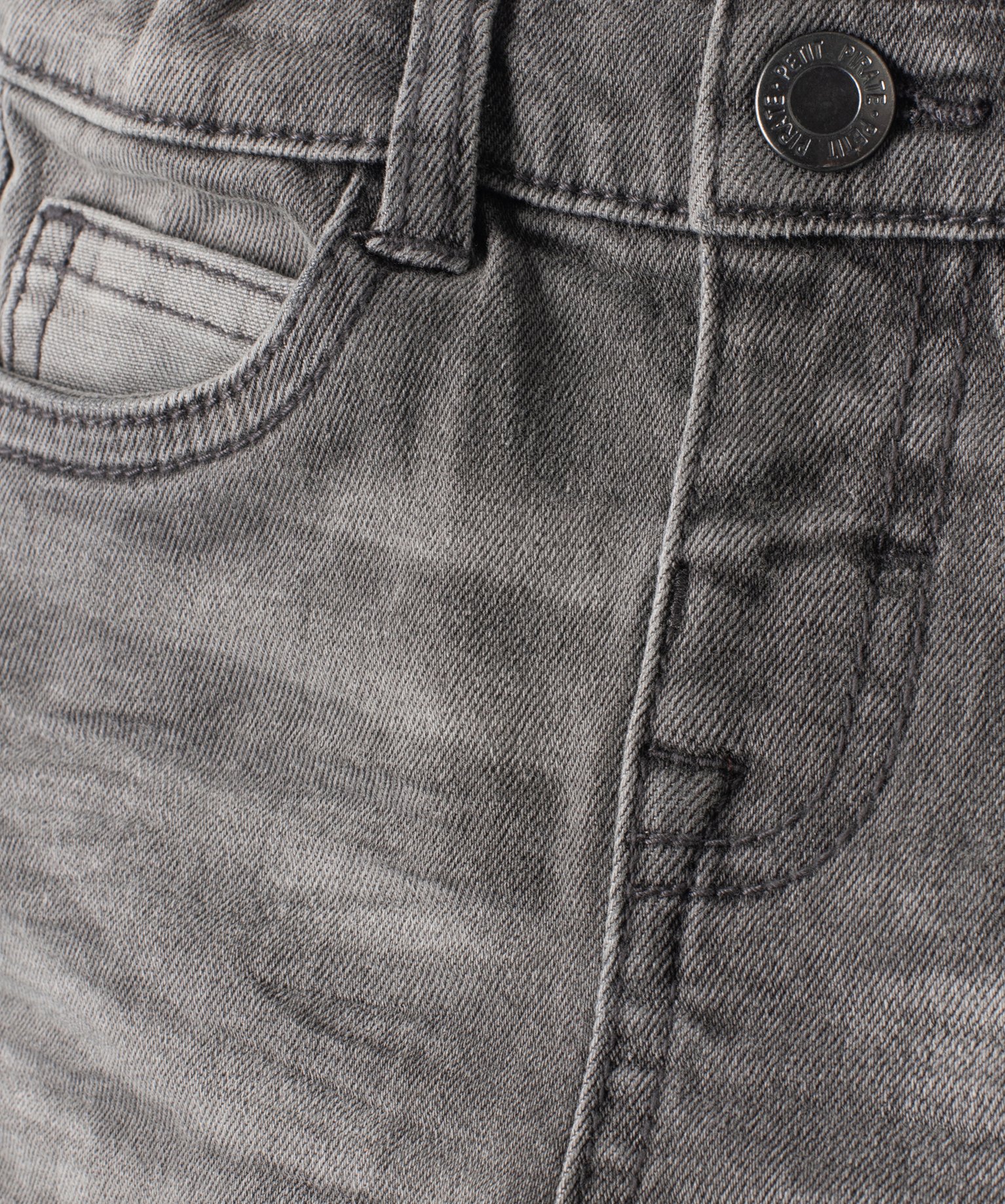 Jean bébé Garçon slim délavé gris | GEMO
