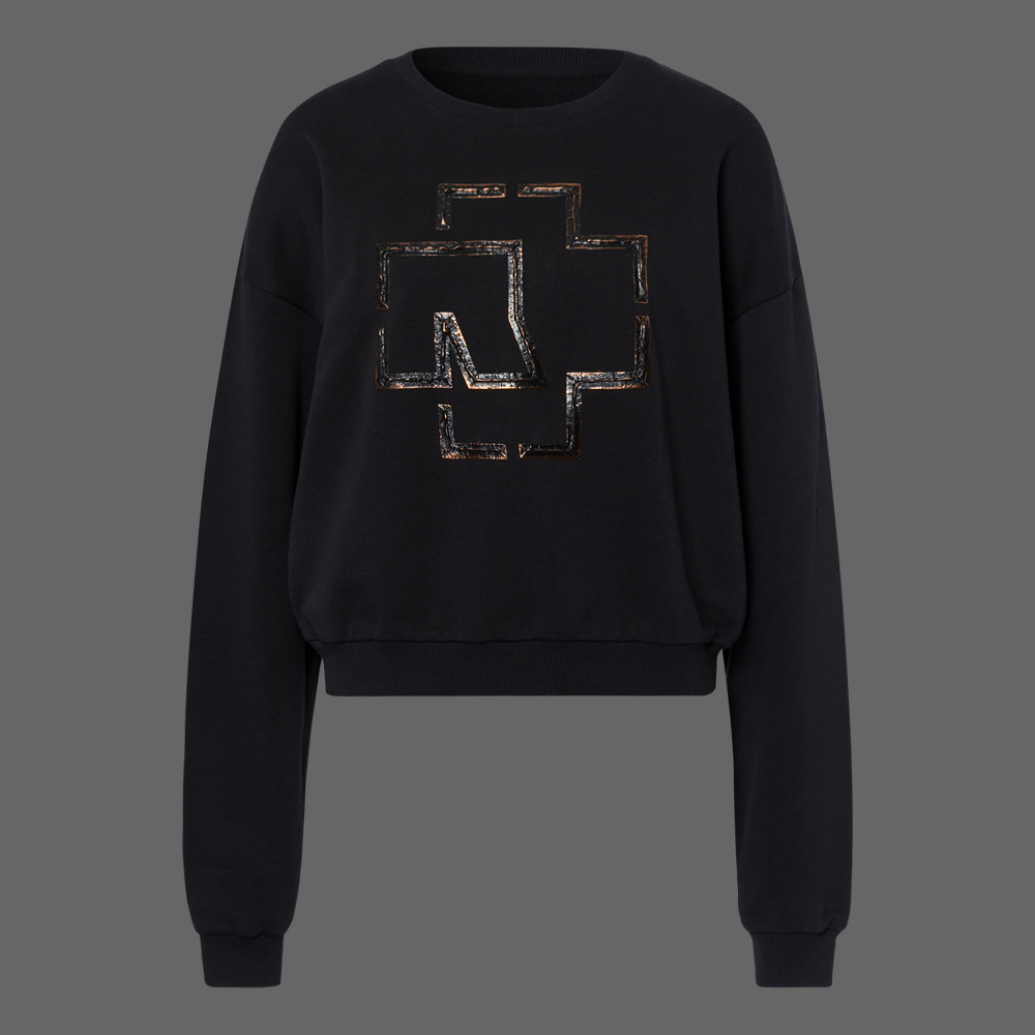 Frauen Sweatshirt ”Rubber-Logo”