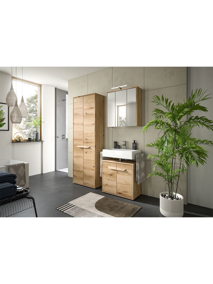 ebuy24 Hochschrank Zeno Eiche 64 x 32 cm günstig kaufen onesize