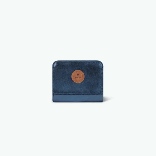 Larissa Medium Wallet, Navy Blue