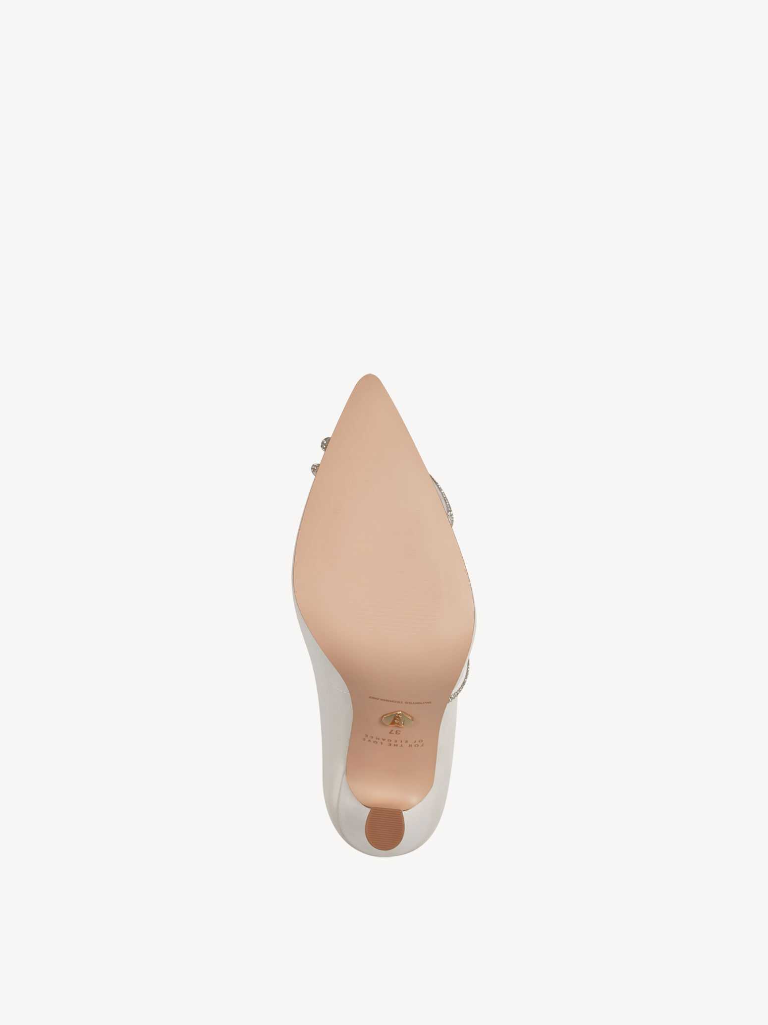 Escarpin en cuir - beige
