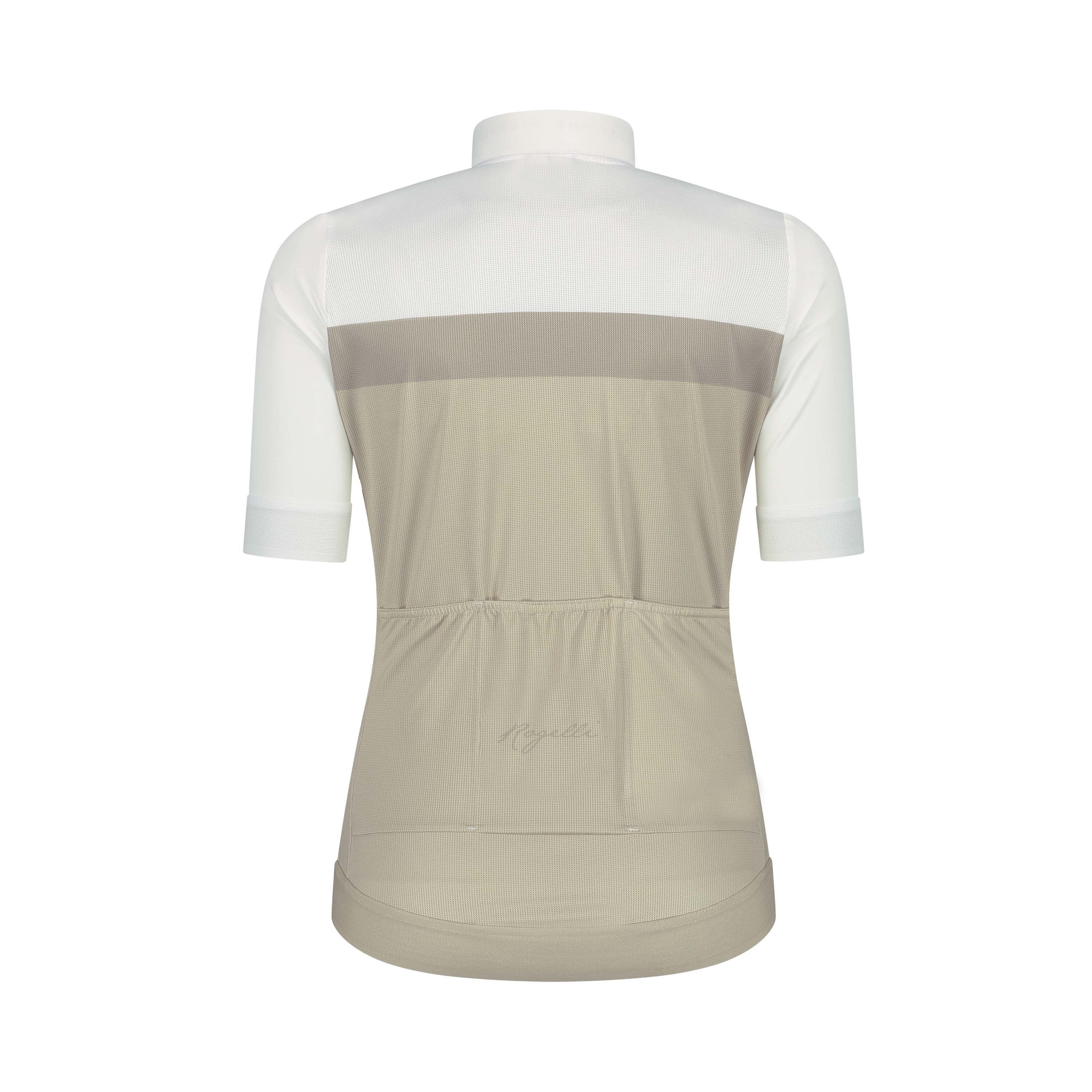 Rogelli Prime Sand/Weiß Damen Radtrikot Kurzarm