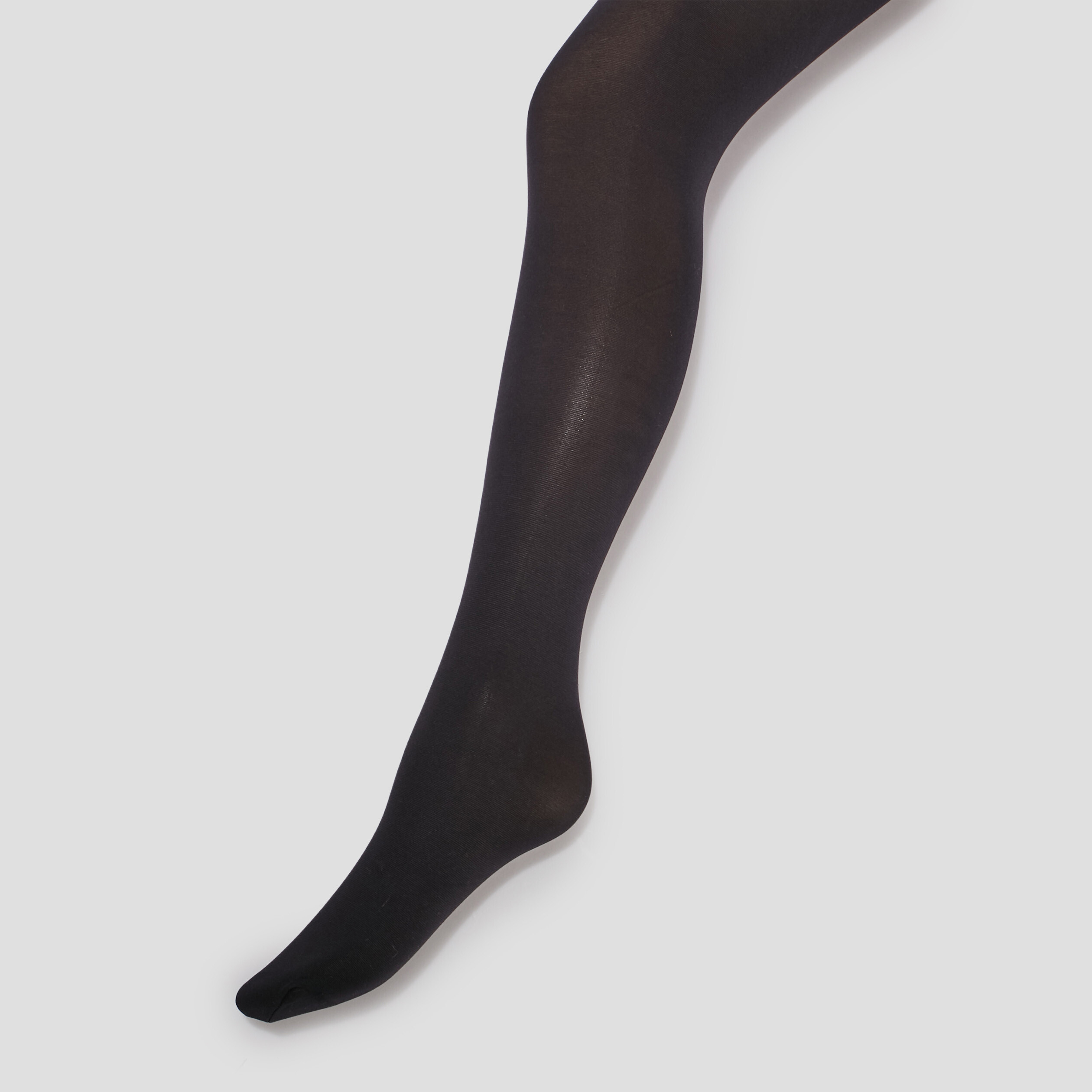 Lot 2 paires collants noir femme | La Halle