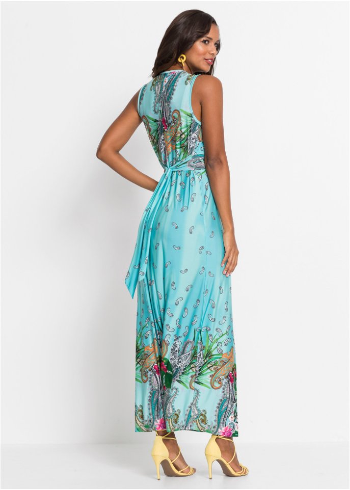 Zauberhaftes Maxikleid mit schönem Muster