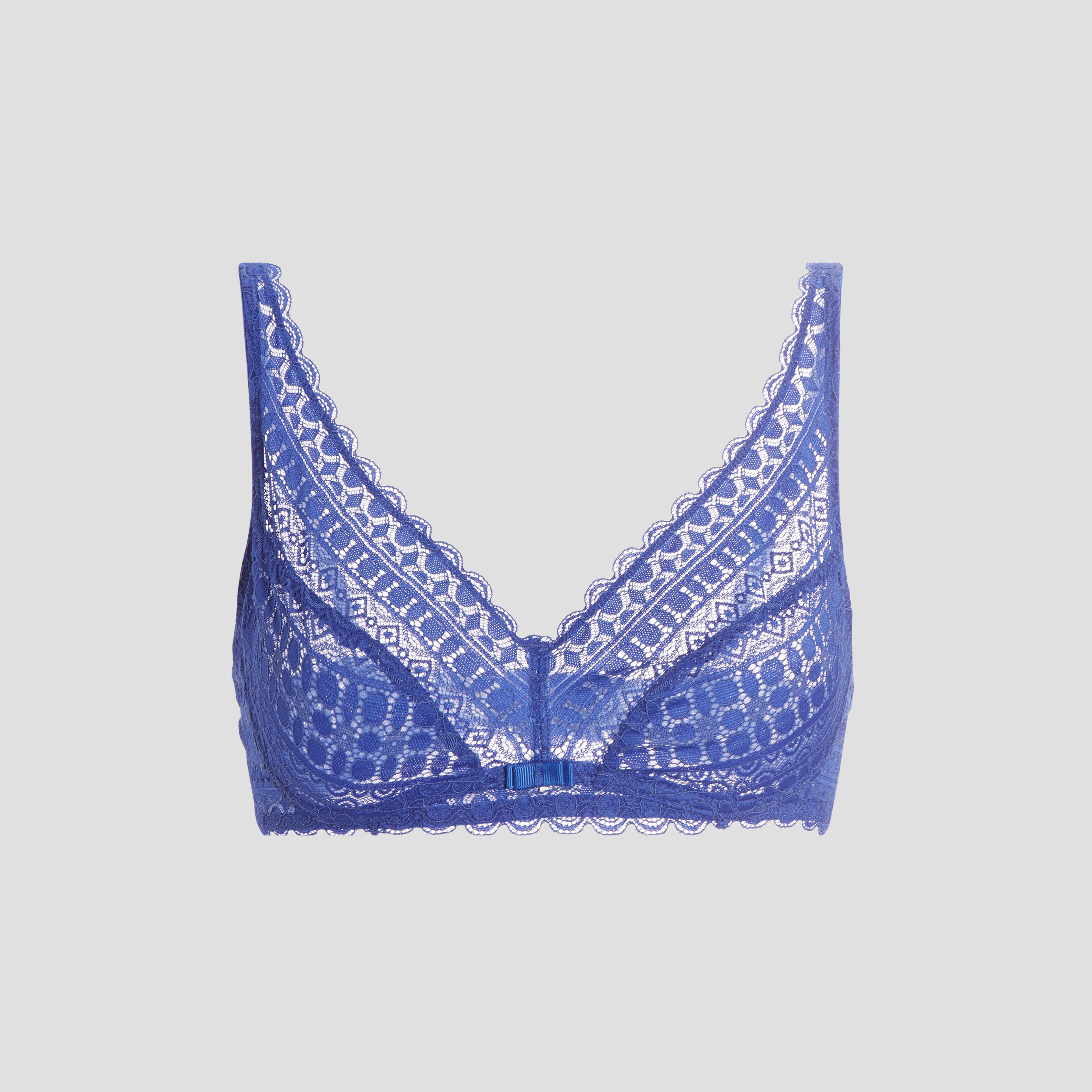Soutien-gorge foulard bleu roi femme | La Halle