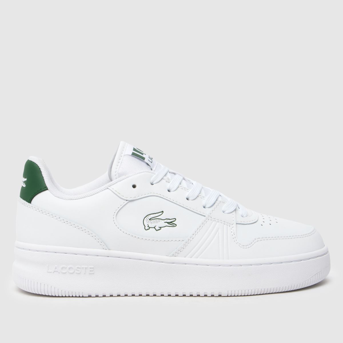 Lacoste – L001 – Vita och gröna träningsskor