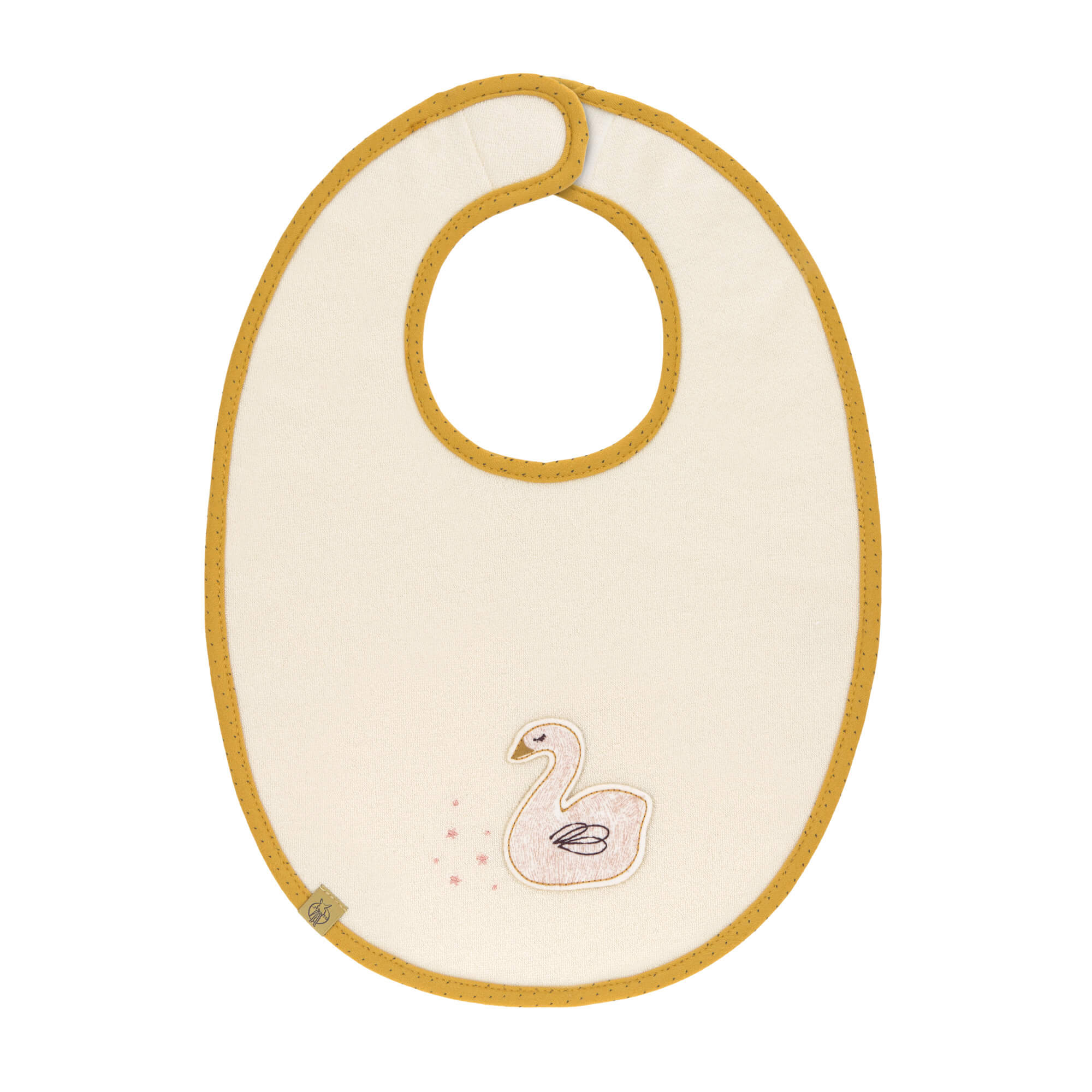 Lätzchen - Bib Medium, Little Water Swan