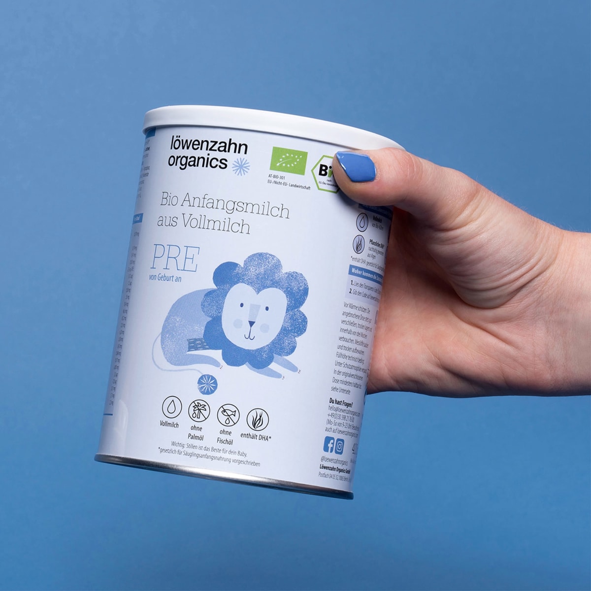 Anfangsmilch Pre auf Vollmilchbasis, von Geburt an, 400 g