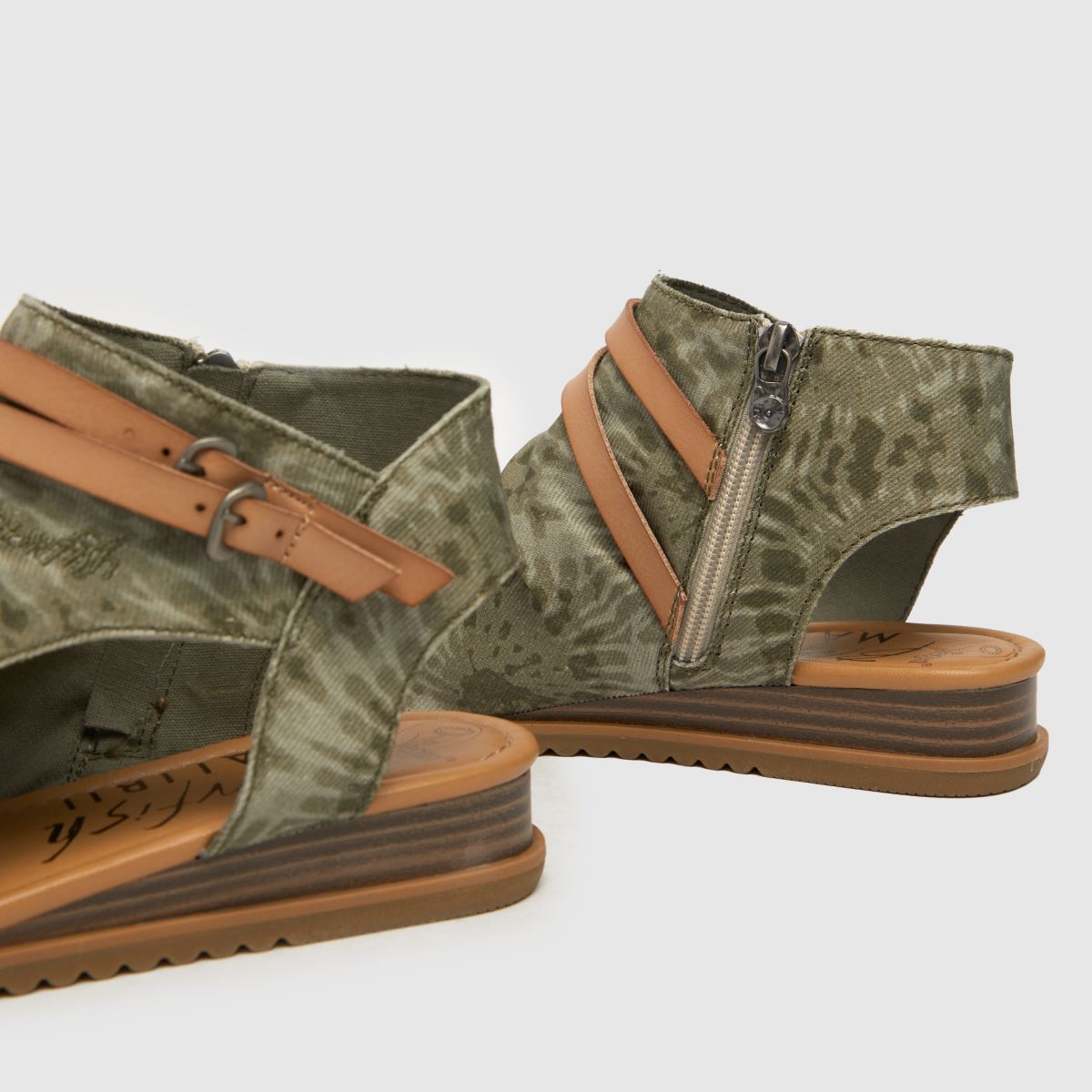 Blowfish Malibu pillangós szandál khaki színben