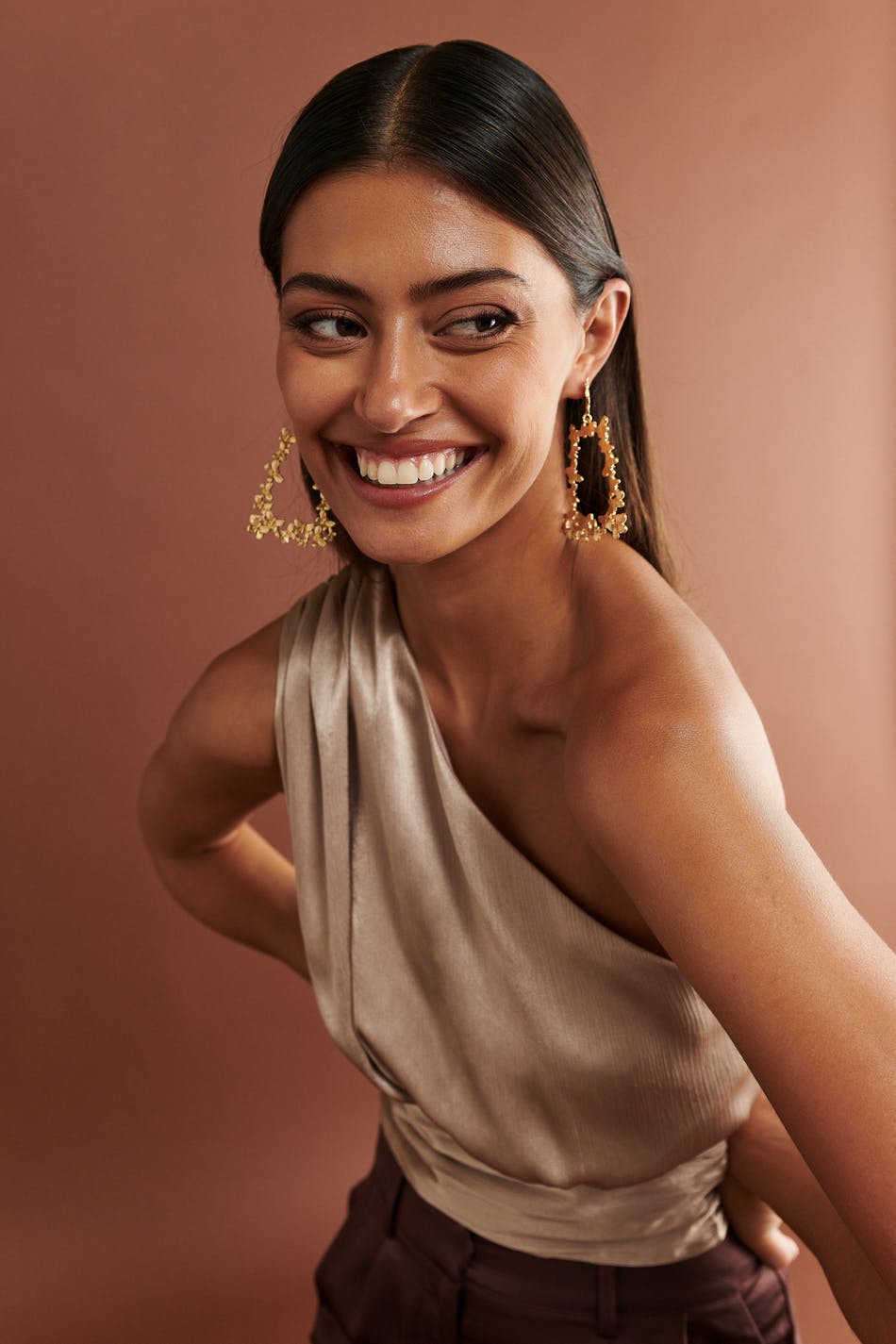 Lucy one shoulder top