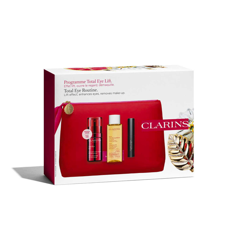 Clarins Coffret Noël  Soin contour des yeuxTotal Eye Lift. Coffret
