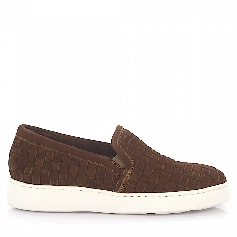 Santoni - Slip Ons braun - braun