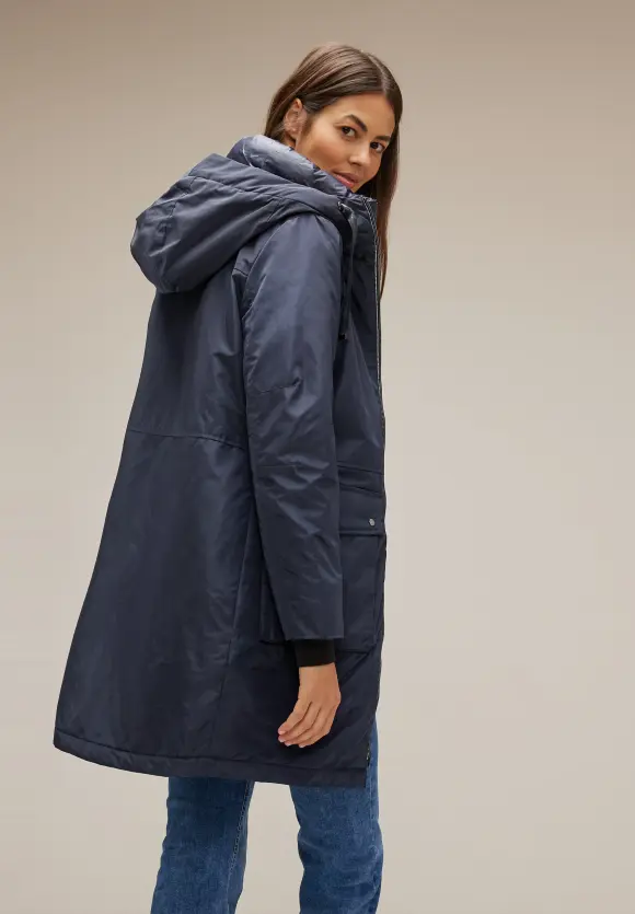 Street One Glänzende Longjacke