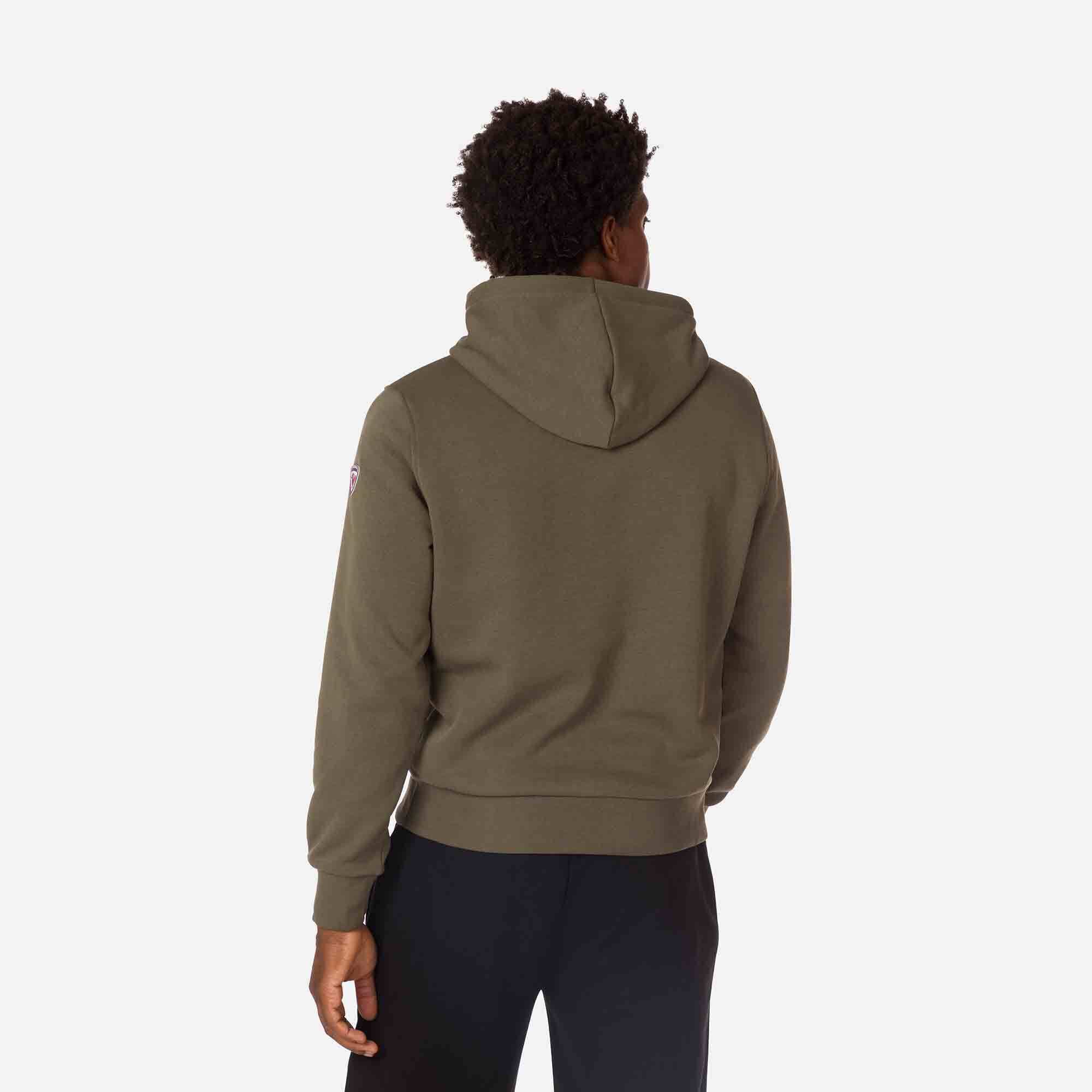 Sweat à capuche molletonné Logo Homme
