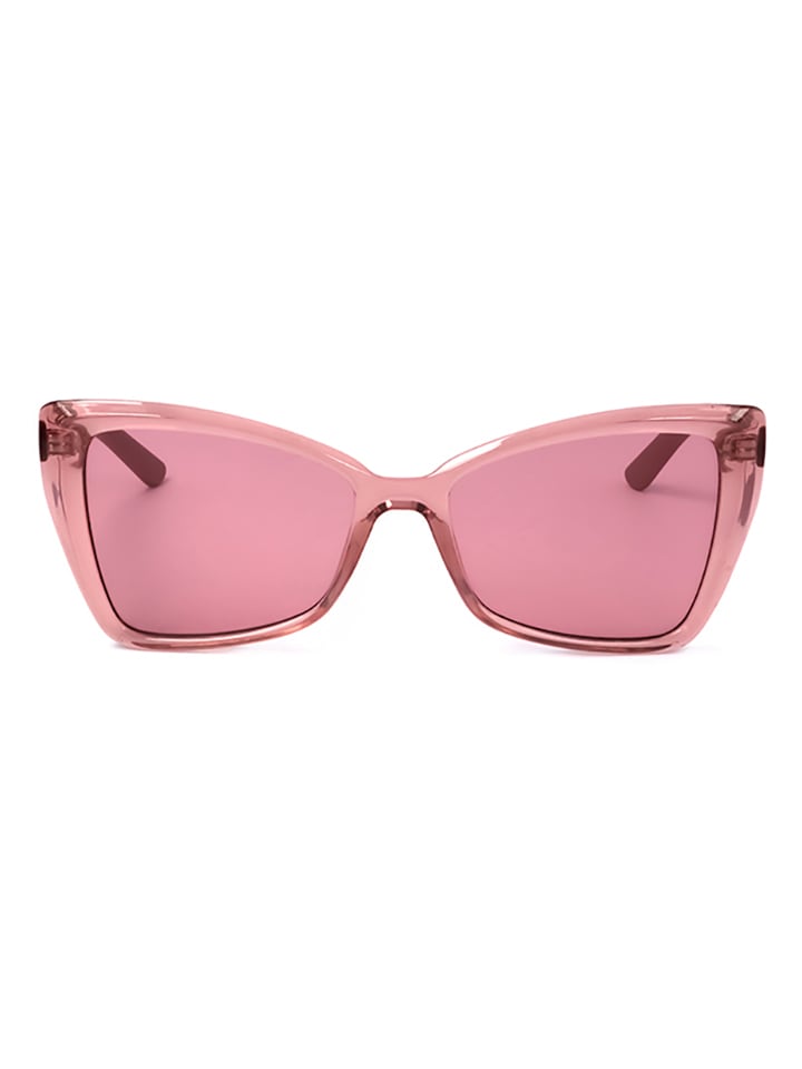 Karl Lagerfeld Damen-Sonnenbrille in Pink günstig kaufen 55