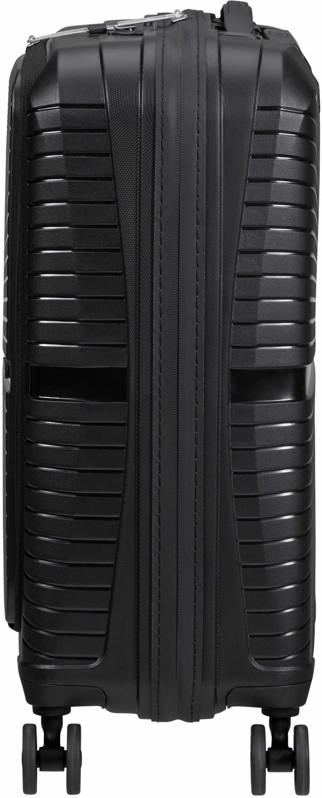 American Tourister® Hartschalen-Trolley Airconic, 55 cm (20 cm), 4 Rollen, mit 15,6-Zoll Laptopfach, Tabletfach und USB-Schleuse