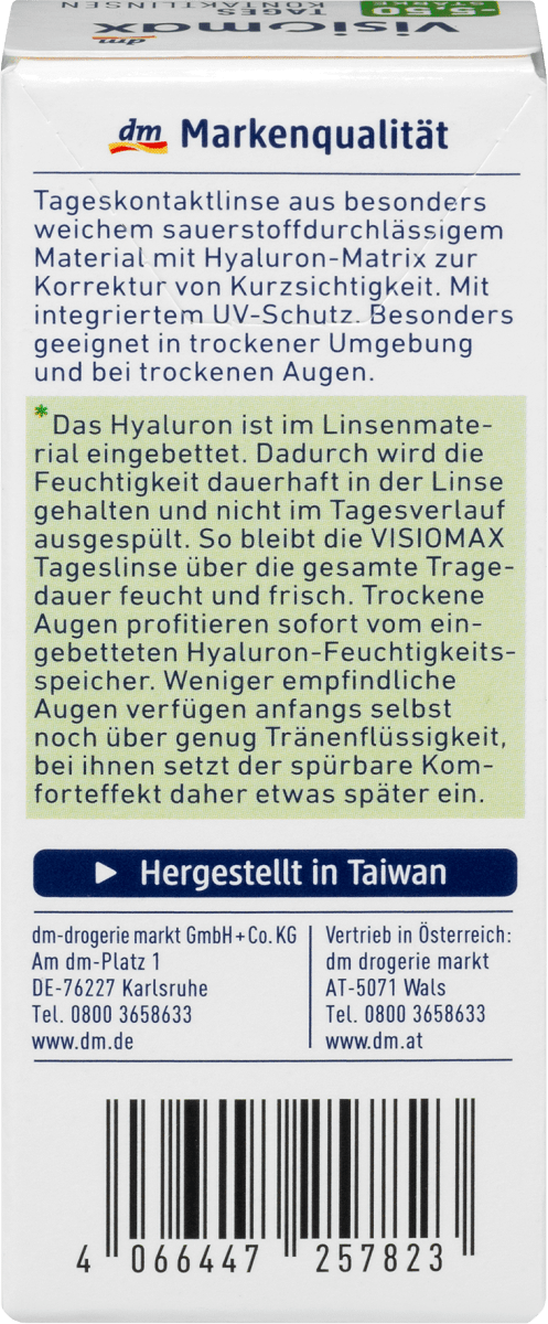 Tageslinsen -5,50, 8 St