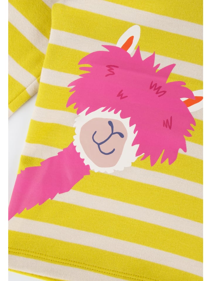 Sigikid Langarmshirt crazy lama in gelb günstig kaufen