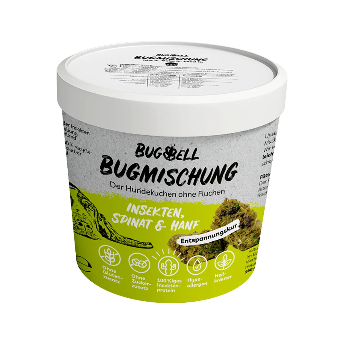 BugMischung Adult grün Spinat & Hanf günstig kaufen bei ZooRoyal