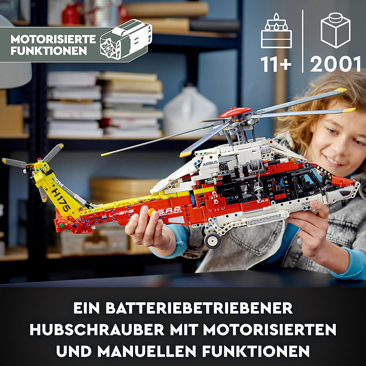 LEGO® Technic 42145 Airbus H175 Rettungshubschrauber