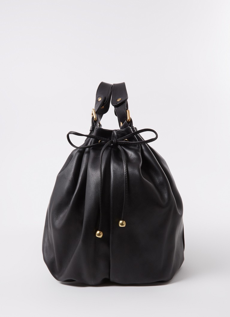 Gerard Darel 72H leather weekend bag
