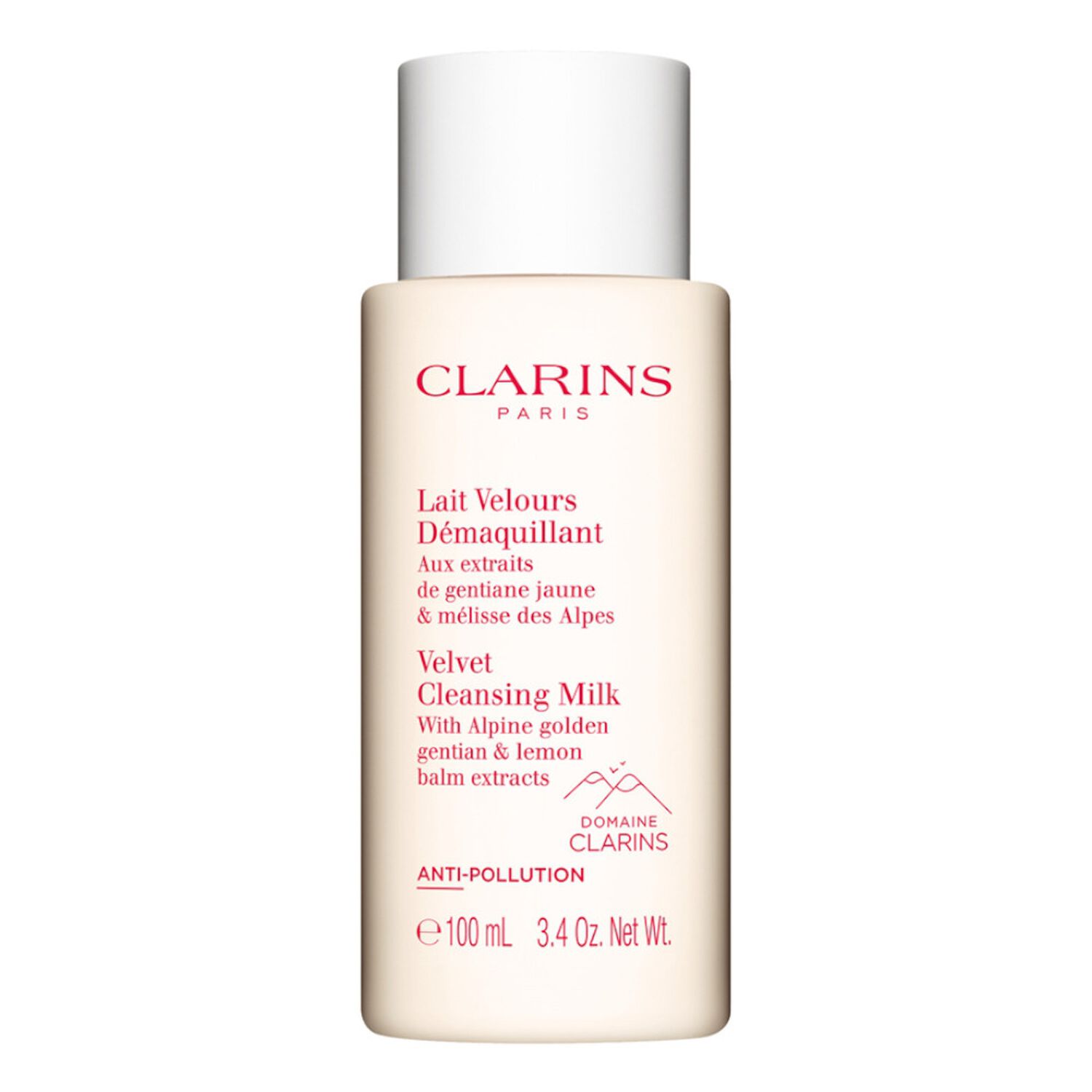 Clarins Lait Velours Démaquillant Onctueux et Non Gras
