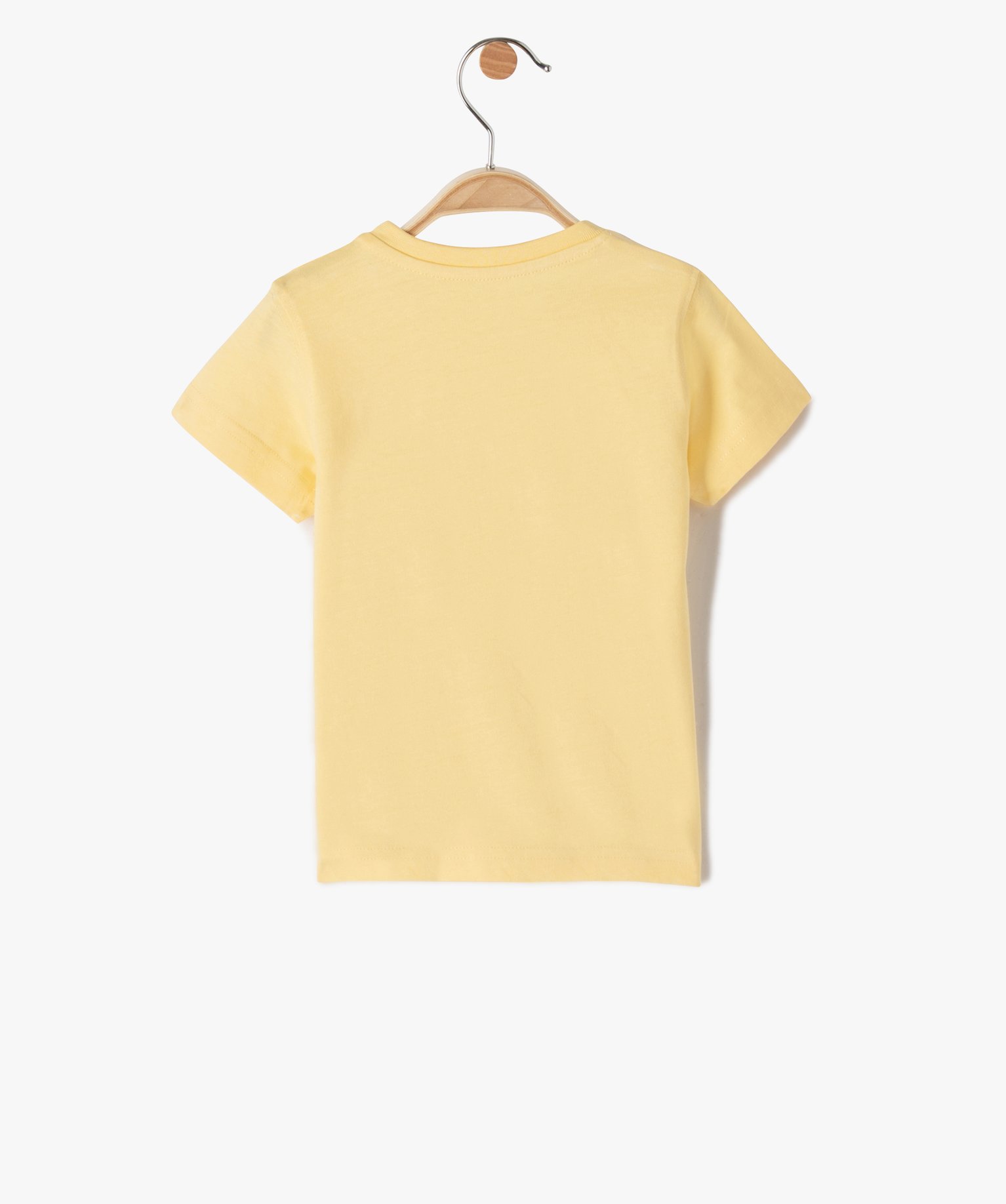 Tee-shirt bébé Garçon à manches courtes à motif skate jaune | GEMO
