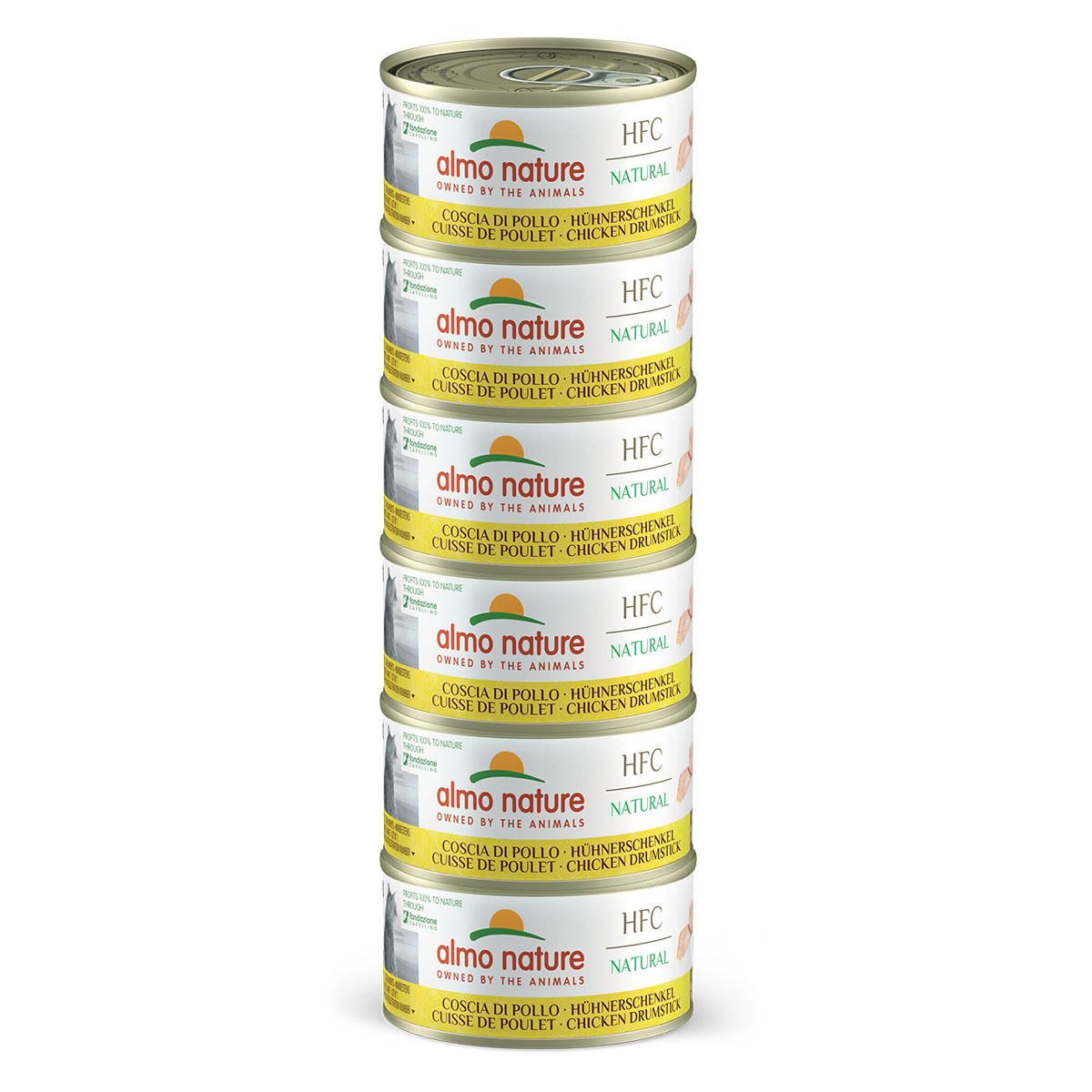 Almo Nature HFC Megapack Hühnerschenkel 6x70g kaufen bei ZooRoyal