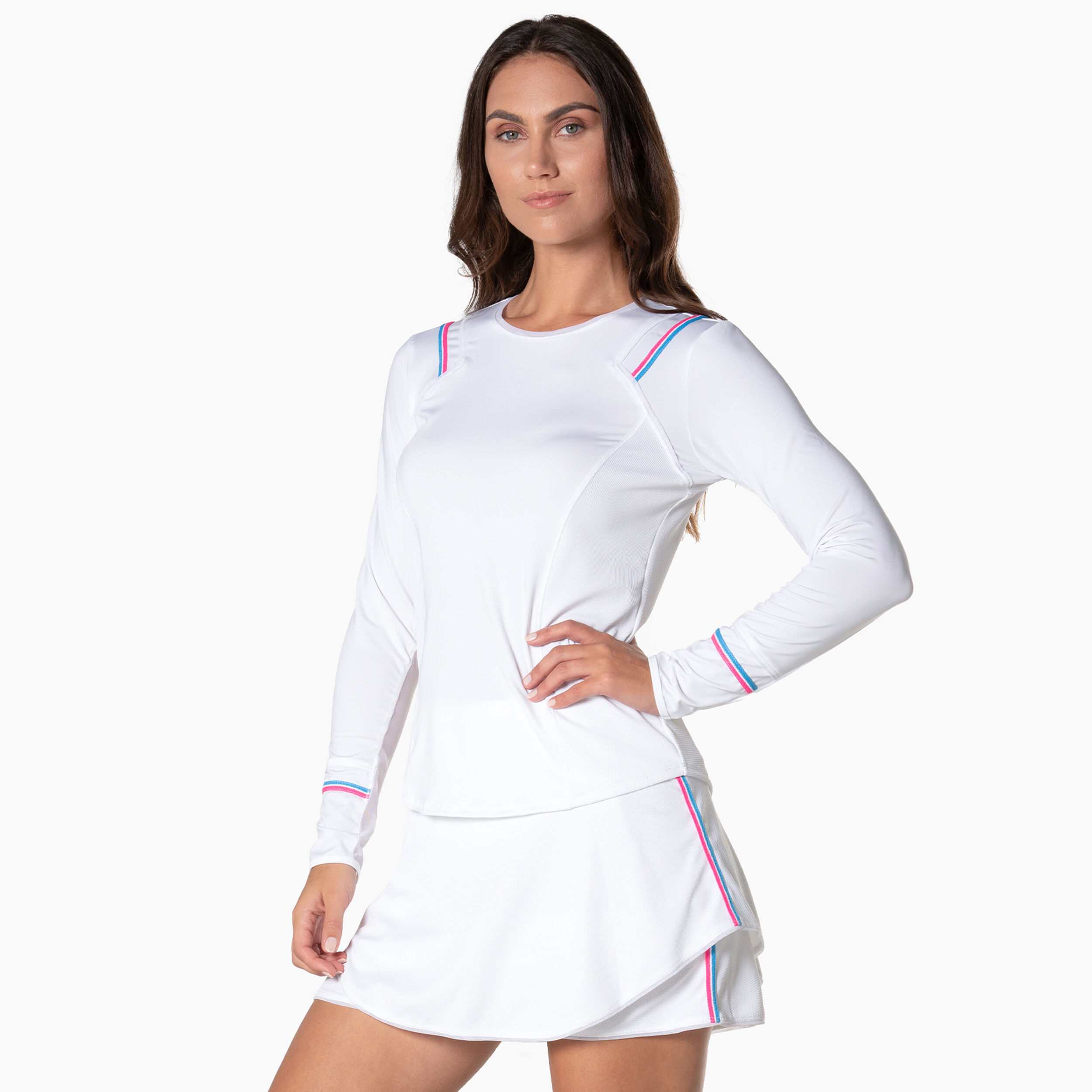 Winning Streak Longsleeve Damen - Weiß