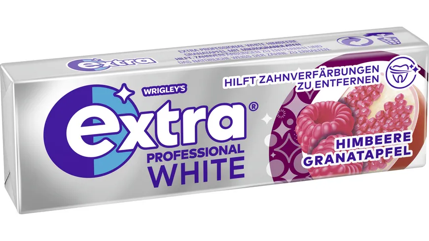 Wrigley's Extra® Professional White Himbeere Granatapfel