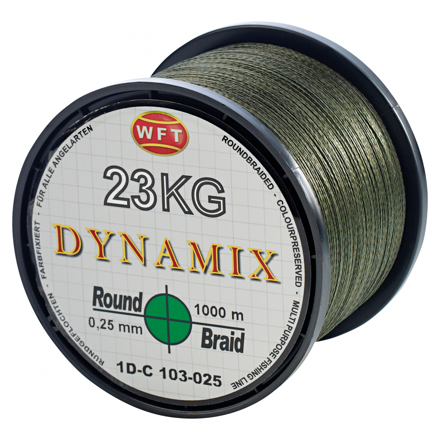 WFT Angelschnur Dynamix Round Braid (grün)