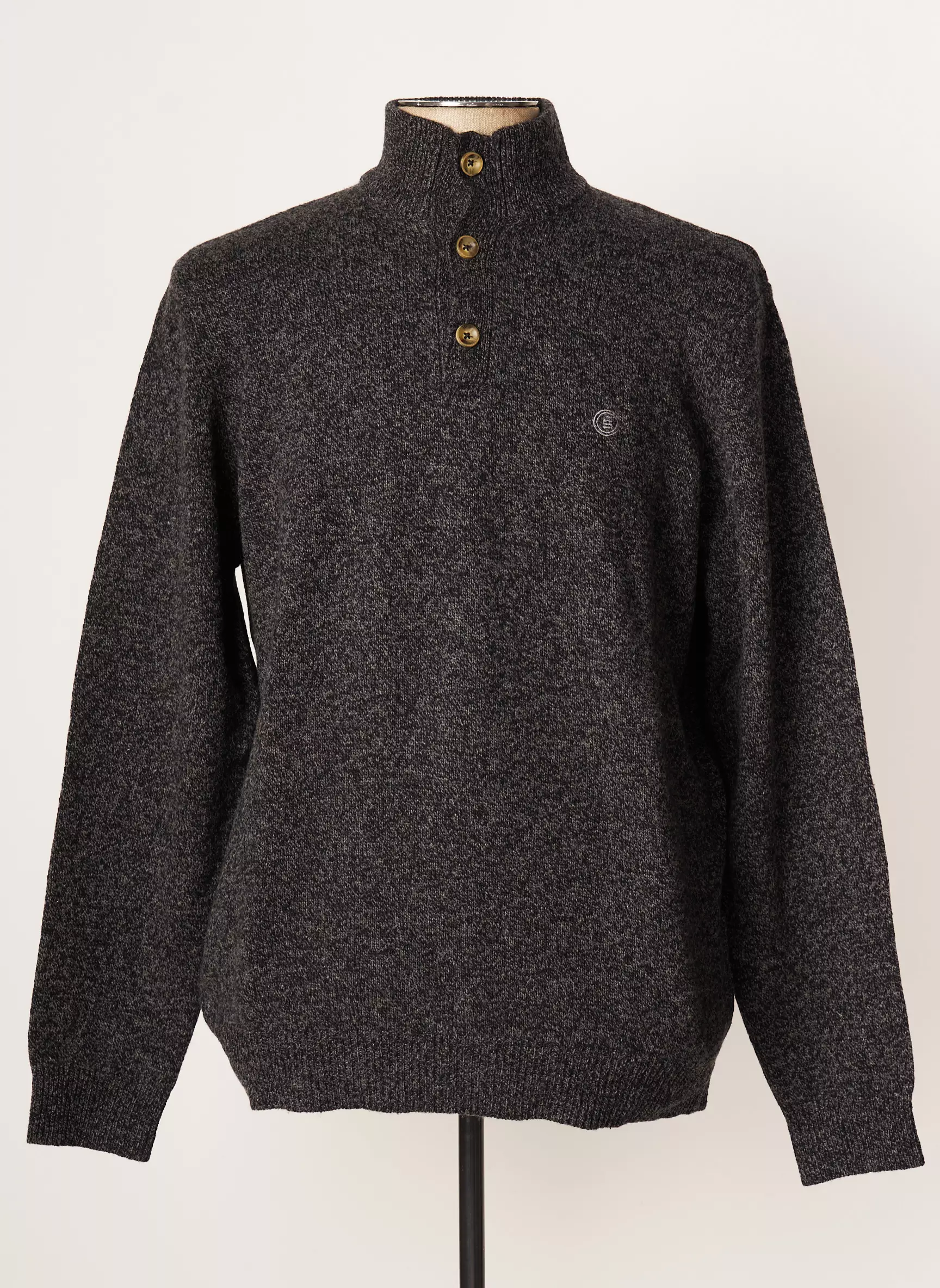 Serge Blanco Pulls Homme couleur gris