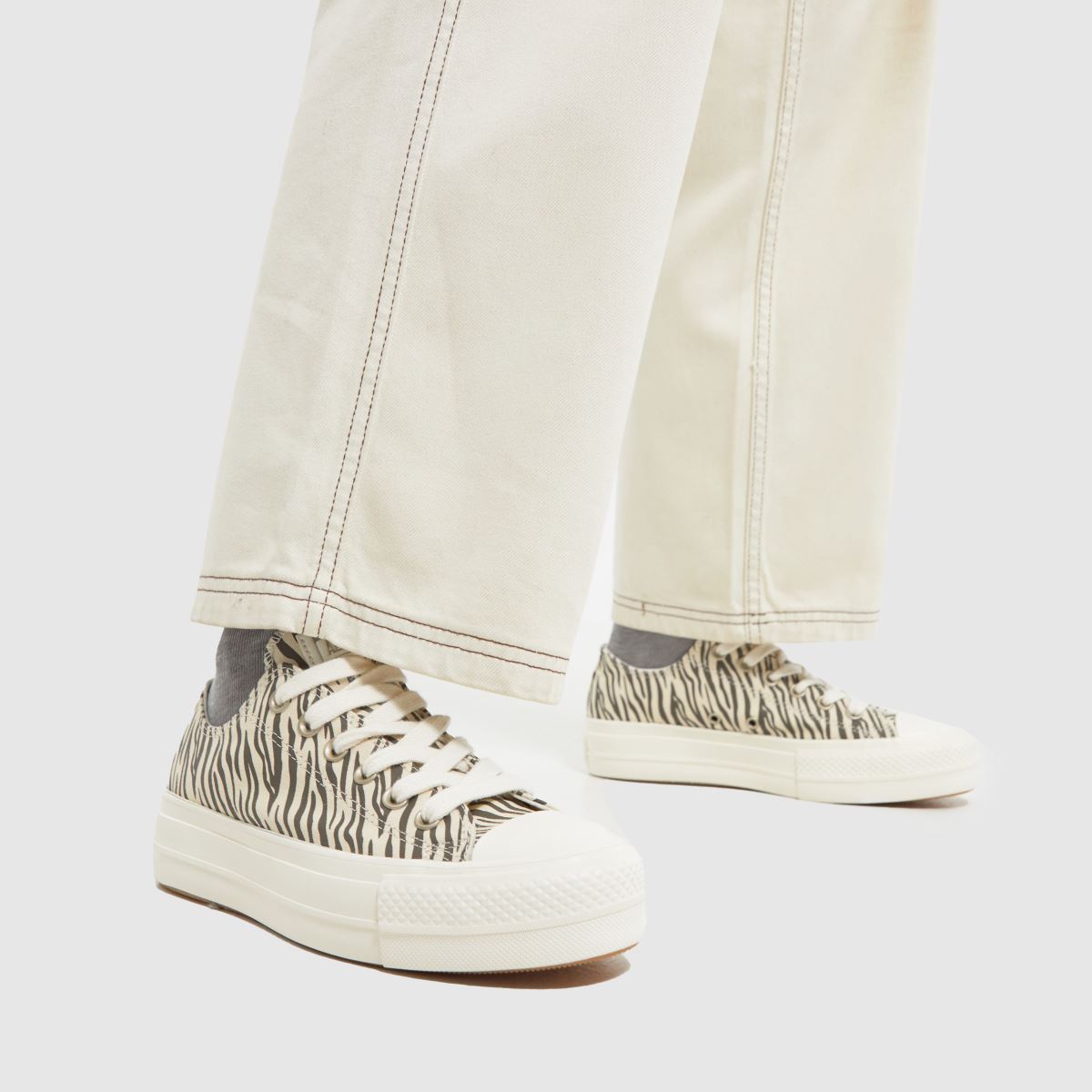 Converse All Star Lift Ox cipők mintás kivitelben