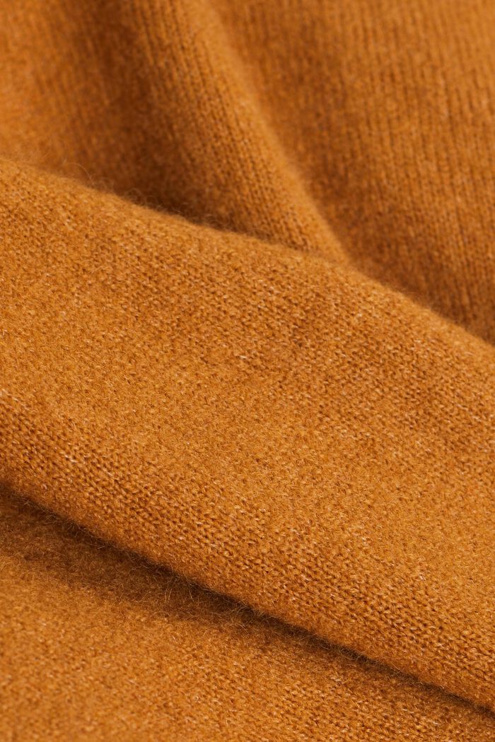 Rollkragenpullover aus Wollmix