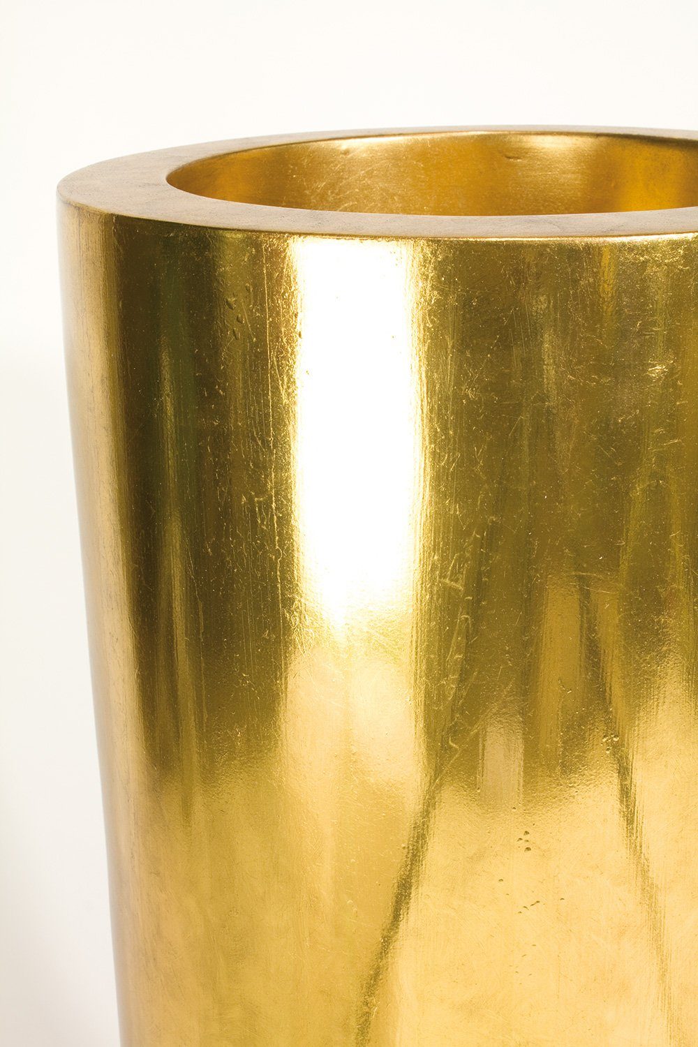 fleur ami Pflanzkübel Pandora Pflanzgefäß, Ø 35 cm, Höhe 90 cm, gold