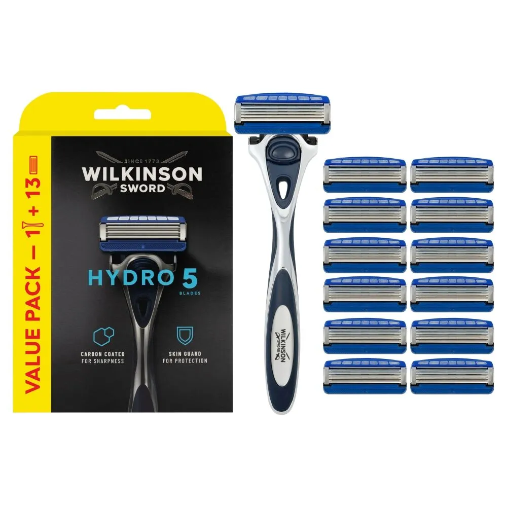 Wilkinson Hydro 5 Value Pack бријач + 13 сечива