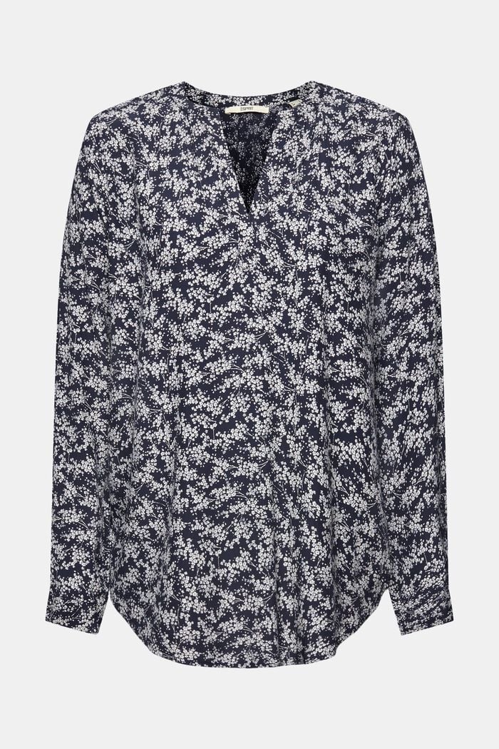 Bluse mit Muster, LENZING™ ECOVERO™