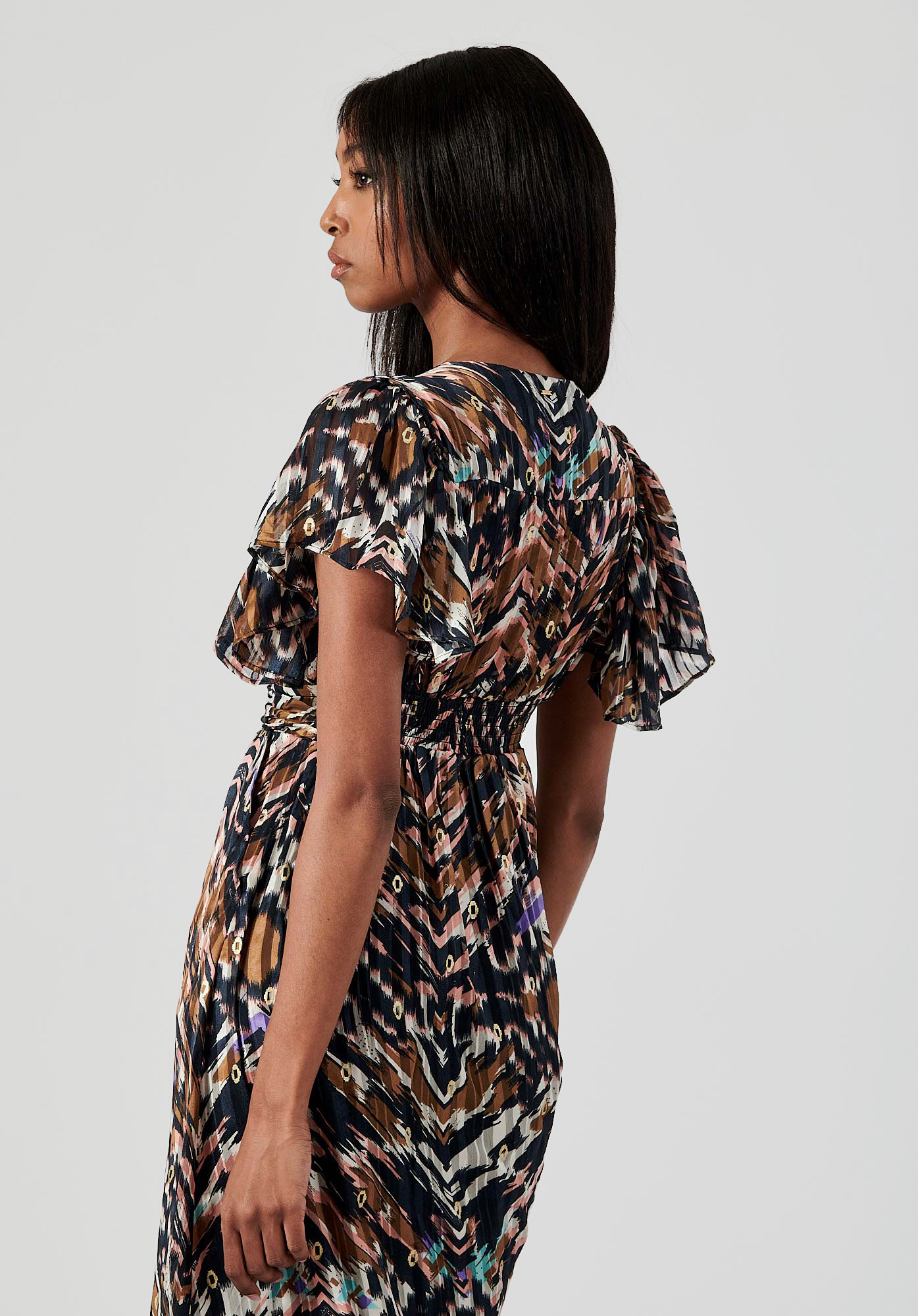 CRAF   Robe longue imprimé femme